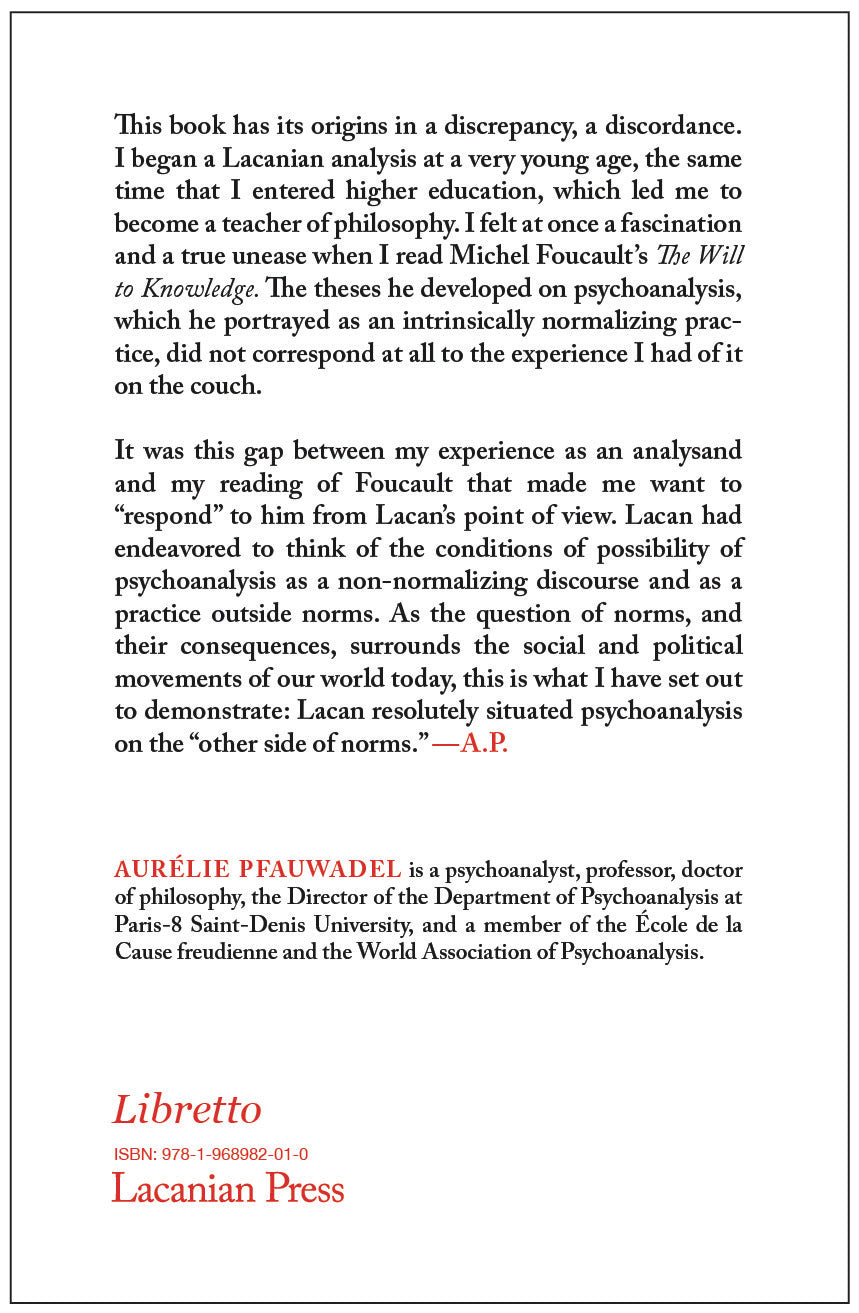 Lacan Versus Foucault