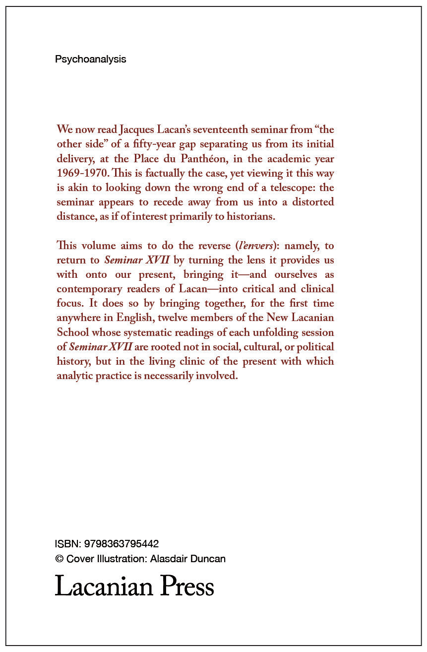 Returning to Lacan's Seminar XVII