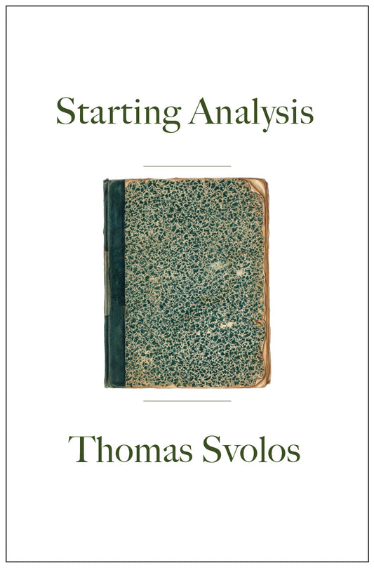 Starting Analysis